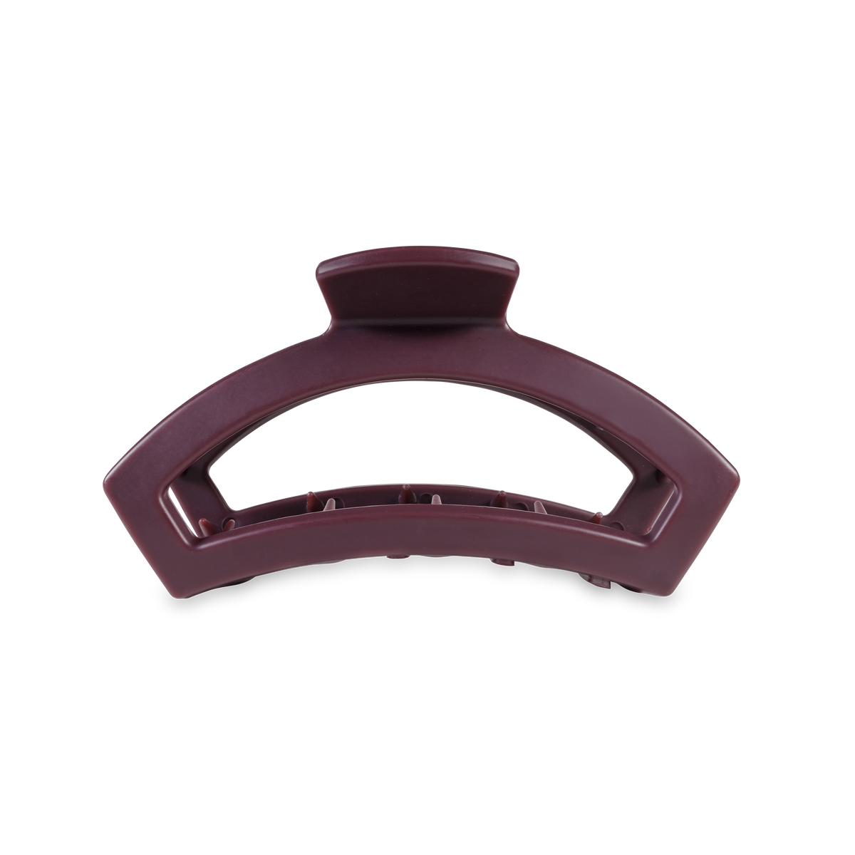 Open Hair Clip | Medium | Burgundy Bliss