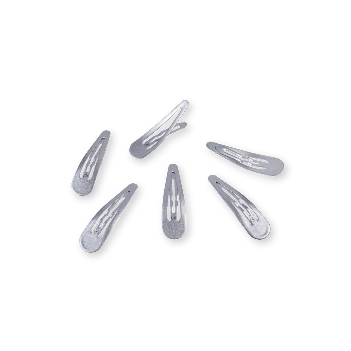 Snap Clip | Silver | 6 Count