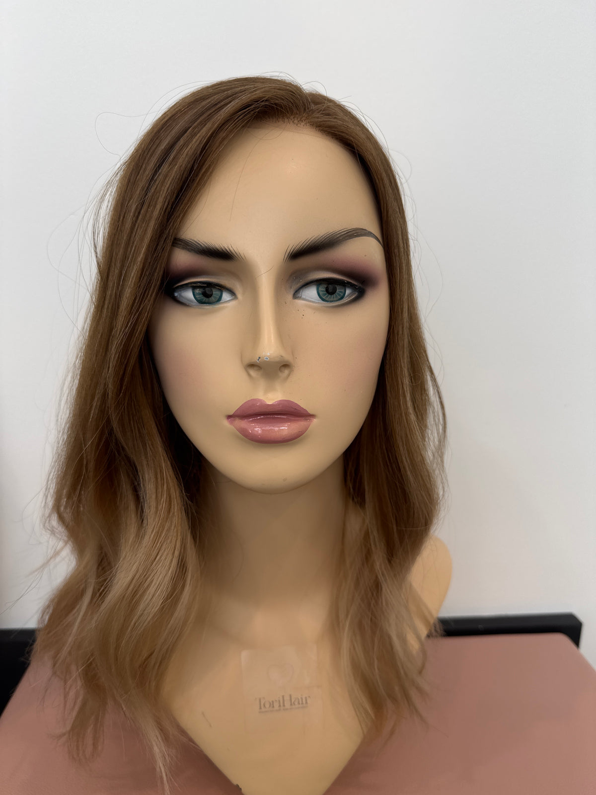 Adell Premium Hair French Top Wig dark Blonde Ombre