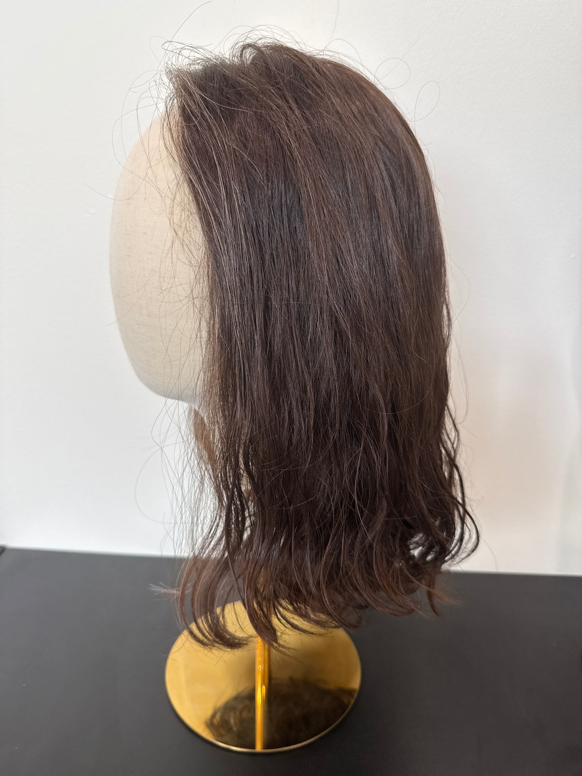 Wavy Lace Top Euro Hair 15" Color 8