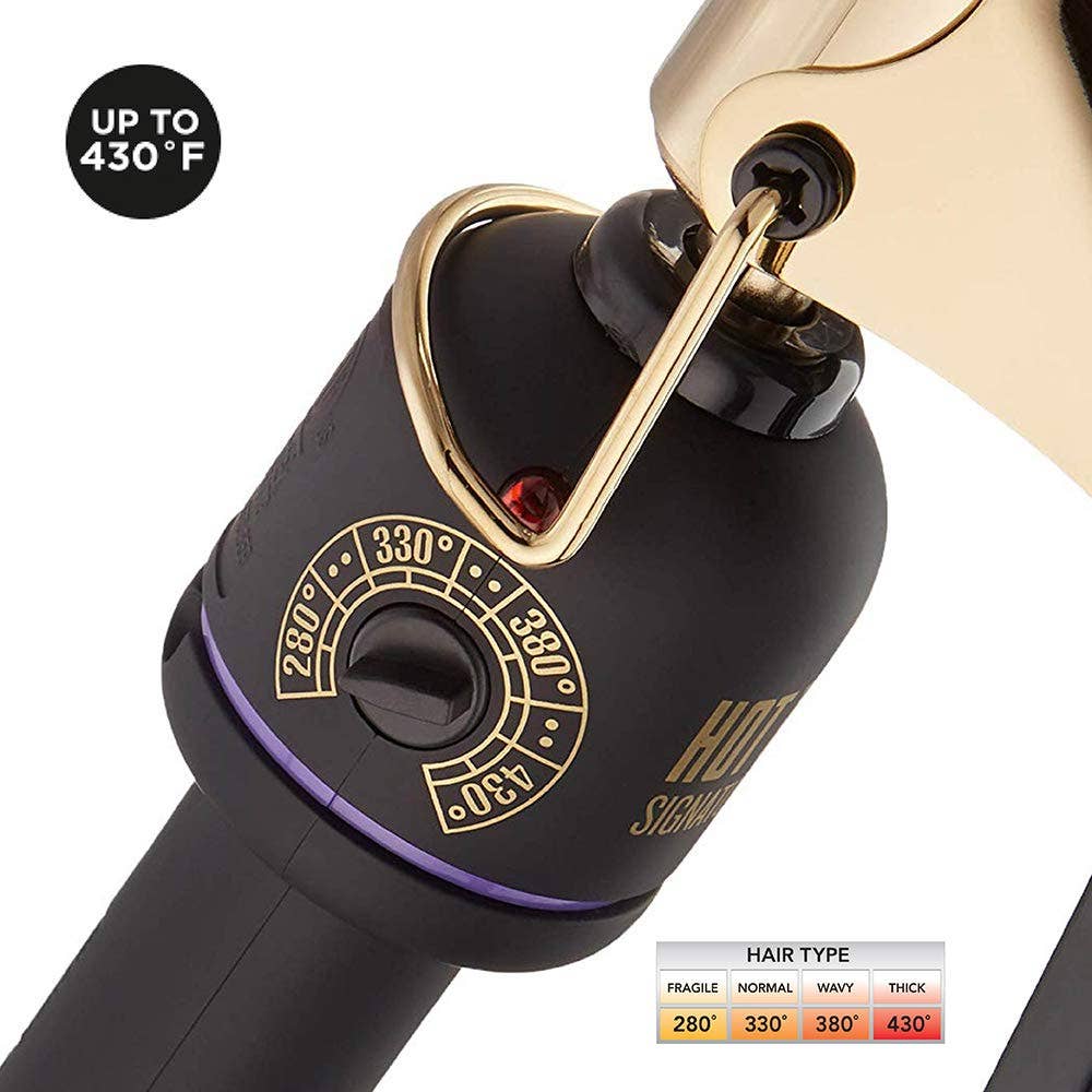 HOT TOOLS SIGNATURE SERIES GOLD CURLING IRON/WAND