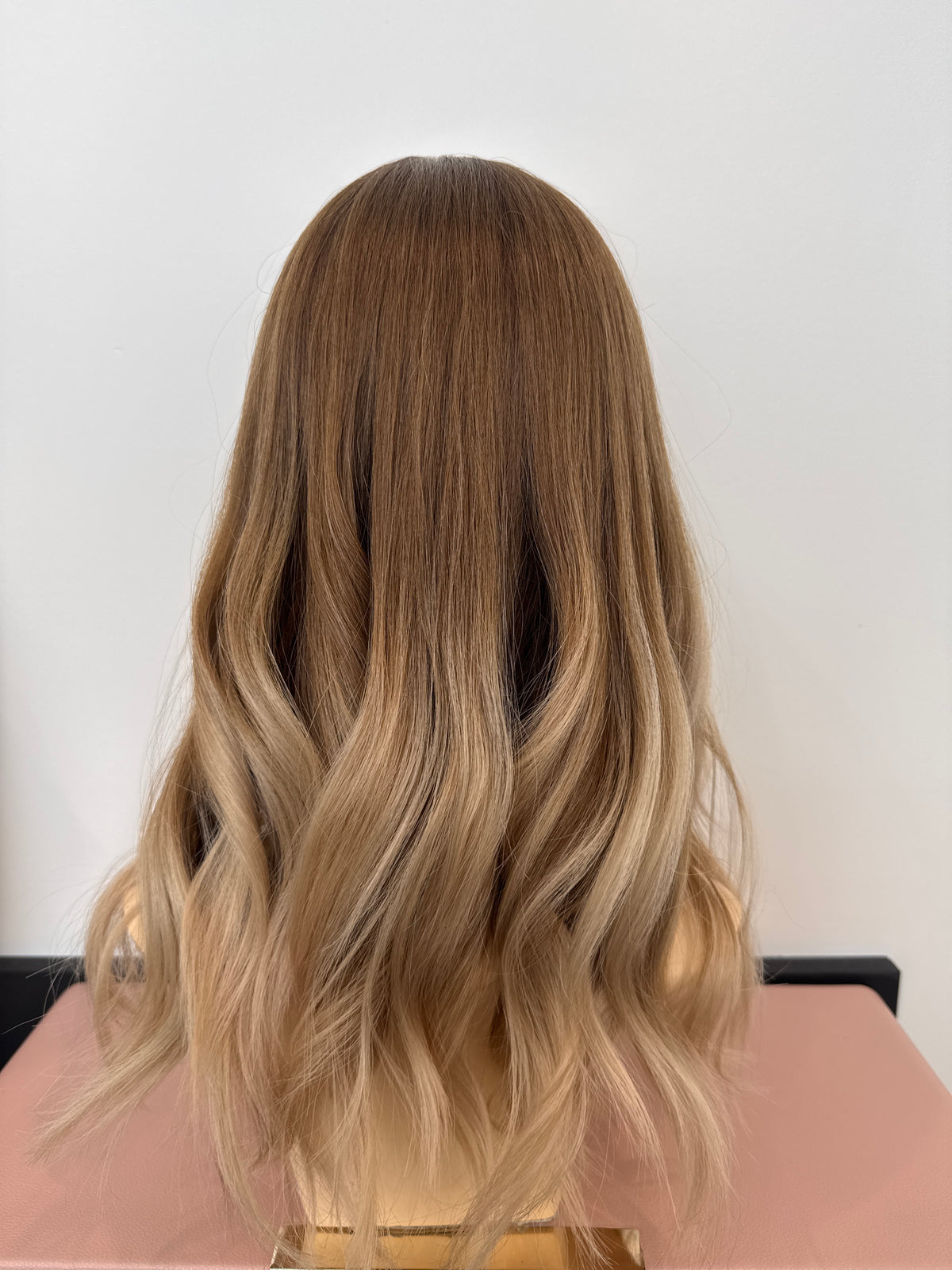 Adell Premium Hair French Top Wig dark Blonde Ombre
