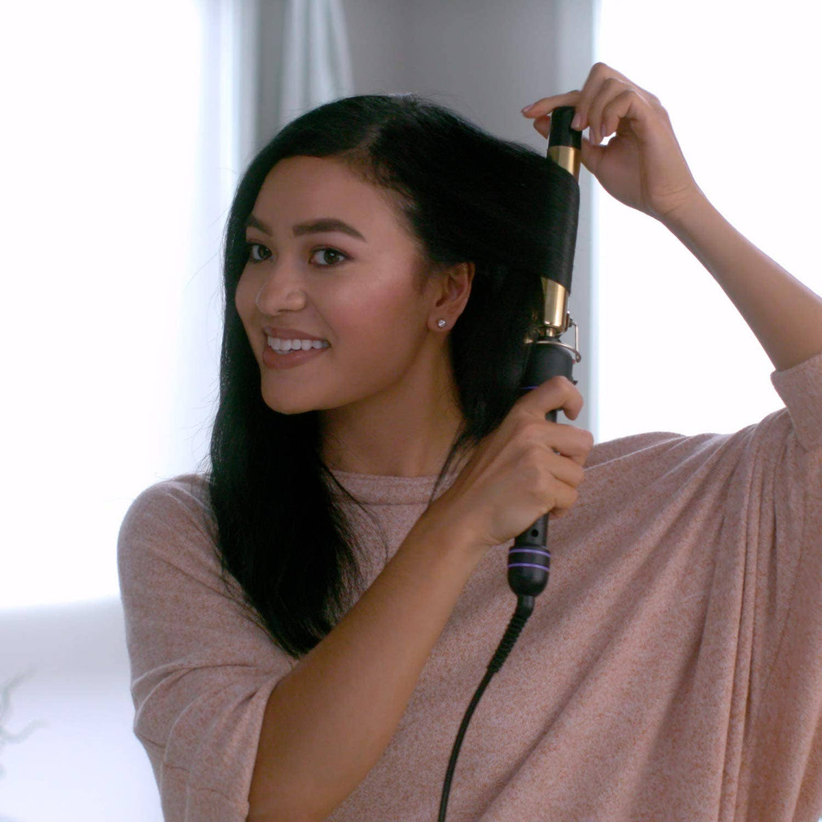 HOT TOOLS SIGNATURE SERIES GOLD CURLING IRON/WAND
