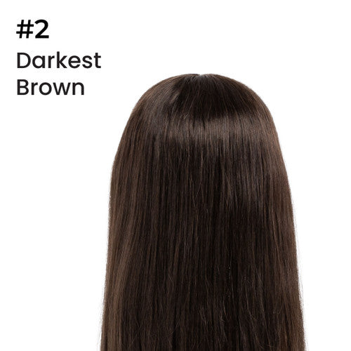 3x6 Mono Topper Human Hair Topper 16"