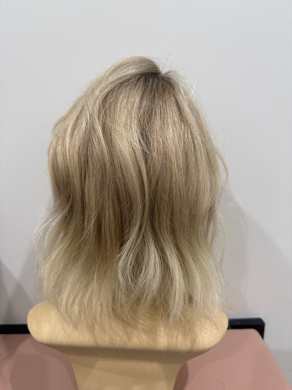 Napa Light blonde rooted with highlights