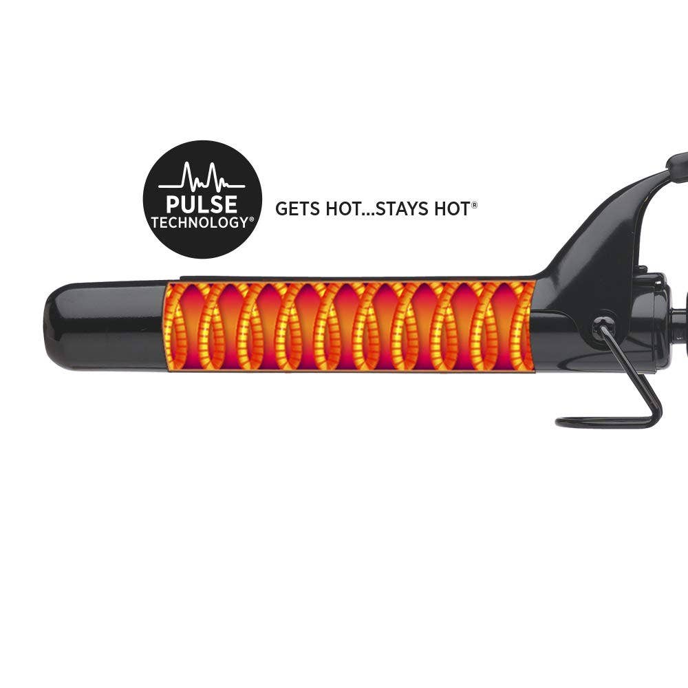 Hot Tools Professional Nano Ceramic Curling Iron/Wand, 1"
