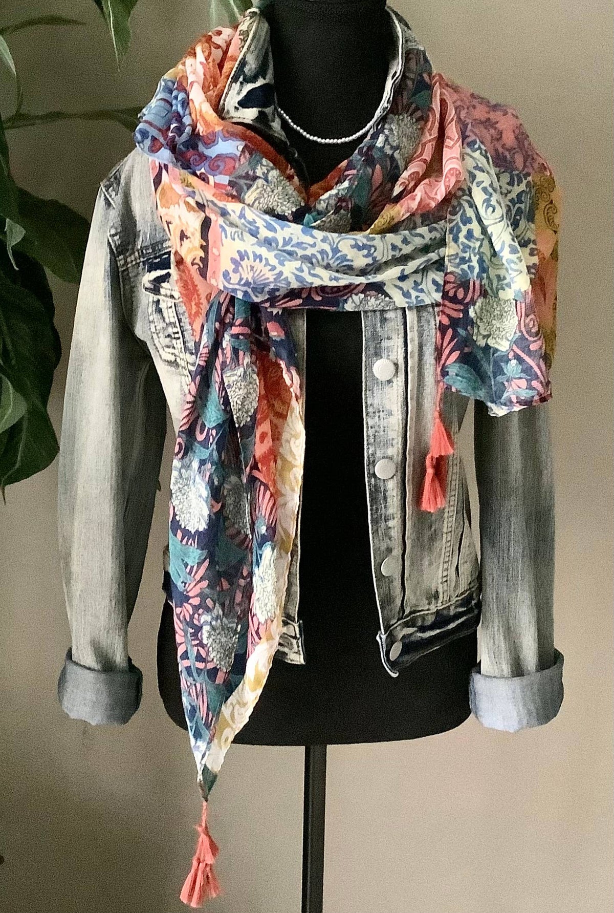 Scarf, womens lightweight chiffon scarf