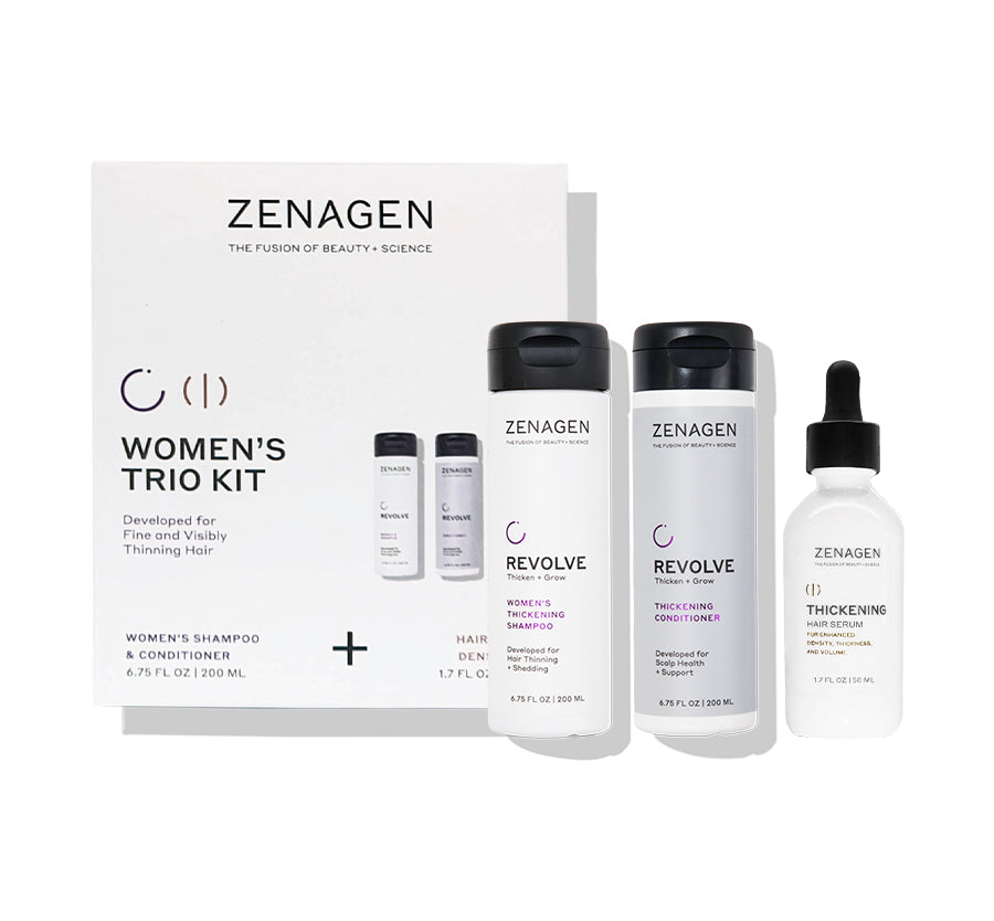 Zenagen Women's Trio Kit Fine & Visibly Thin Hair
